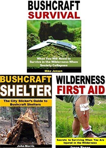 Bushcraft 3-Book Box Set: Bushcraft Shelter, Bushcraft Survival, Wilderness First Aid