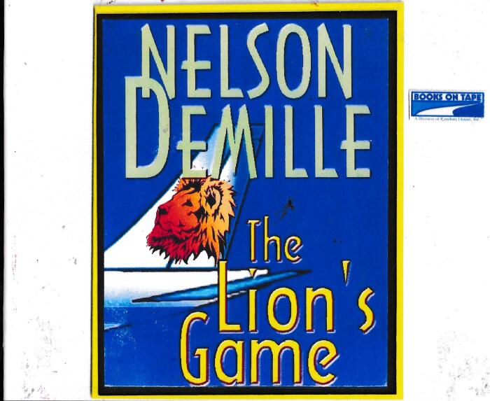 The Lion's Game by Nelson Demille Unabridged CD Audiobook