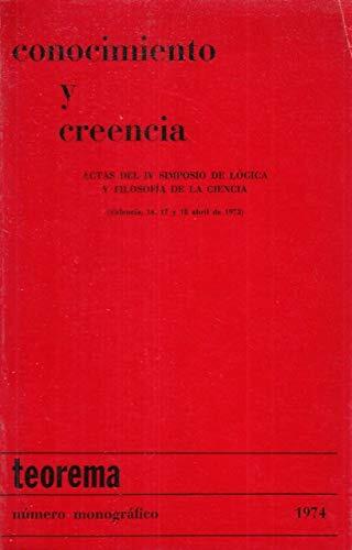 Conocimiento y creencia