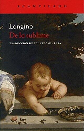 De lo sublime