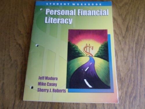 Personal Financial Literacy Workbook for Personal Financial Literacy