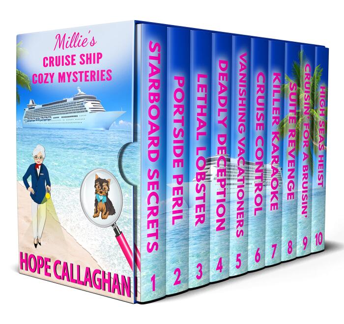 Millie's Cruise Ship Cozy Mystery Novels Box Set (The First 10 Books)