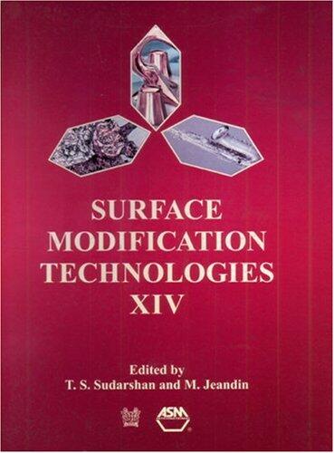 Surface Modification Technologies XIV