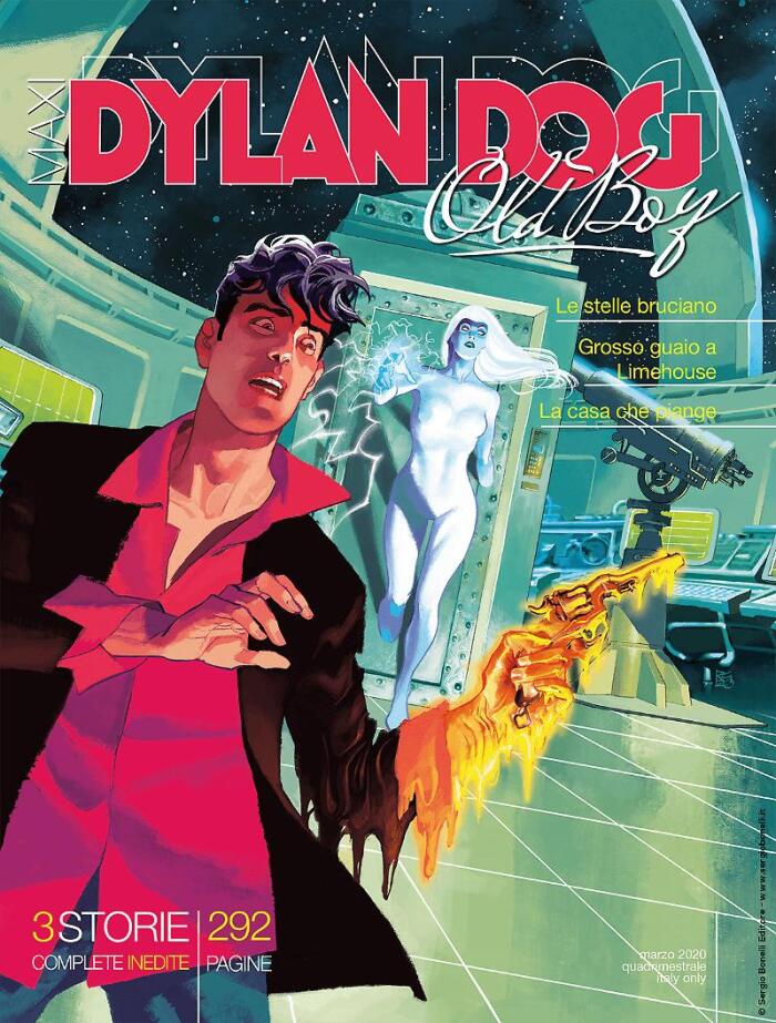 Maxi Dylan Dog Old Boy n. 38: Le Stelle Bruciano (Grosso Guaio à Limehouse - La Casa Che Piange)