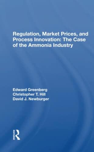 Regulation, Market Prices, And Process Innovation