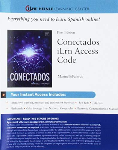 Ilrn Lanugage Learning Center, 3 Terms (18 Months) Printed Access Card for Marinelli/Fajardo's Conectados