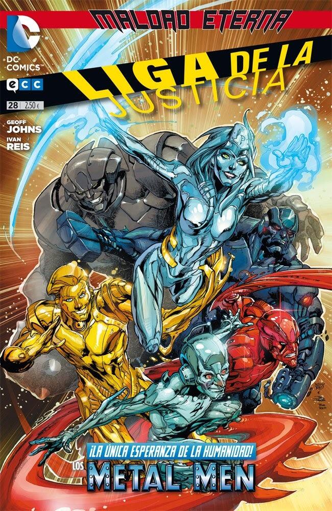 Liga de la Justicia 28: Maldad Eterna: ¡La única esperanza de la humanidad! Metal Men