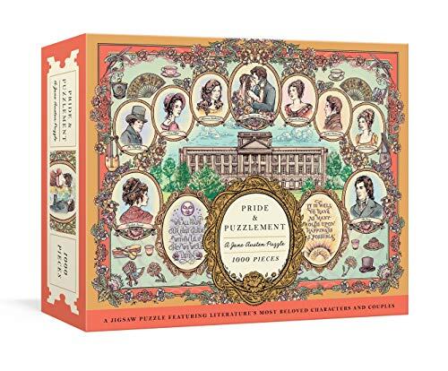 Pride and Puzzlement: A 1000-Piece Jigsaw Puzzle Featuring Literature's Most Beloved Characters and Couples