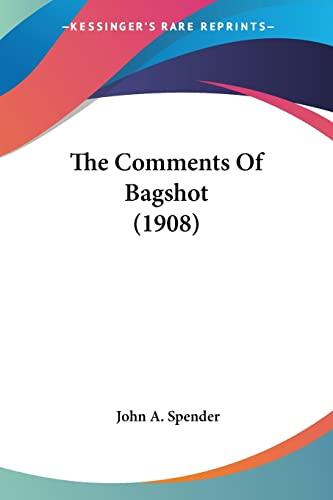 The Comments Of Bagshot