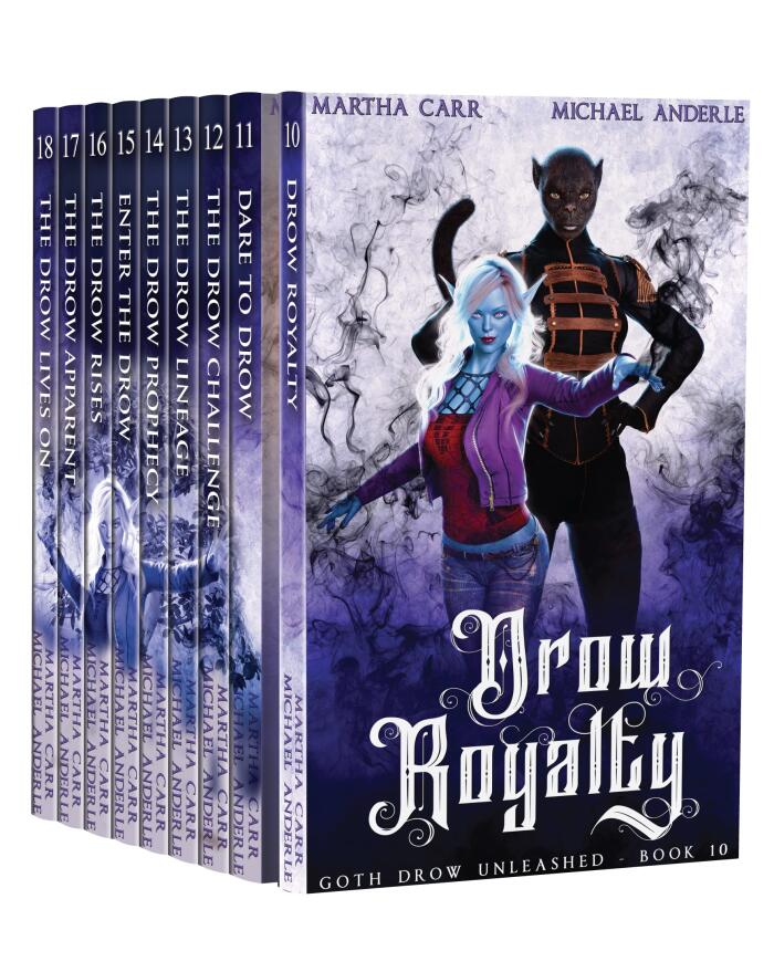 Goth Drow Unleashed (Boxed Set Two: Books 10-18)