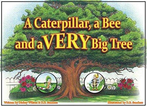 A Caterpillar, a Bee and a VERY Big Tree