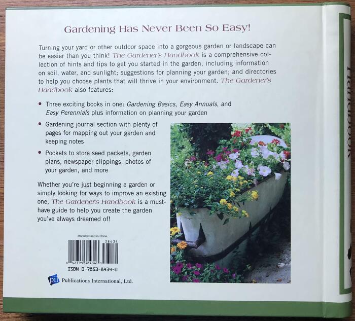 The Gardener's Handbook