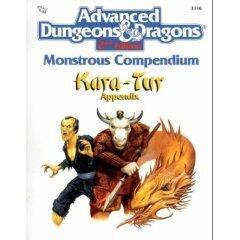 Monstrous Compendium: Kara-Tur Appendix