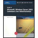 Guide to Microsoft Windows Net Commandline - Server, Network, & Domain Administration (04)