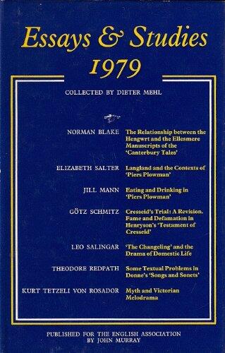 Essays and Studies 1979