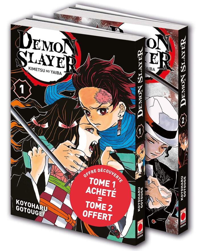 Demon Slayer, Pack découverte tome 1 & 2