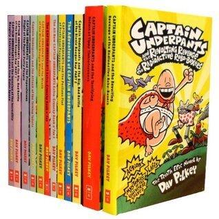 Captain Underpants 12 Books Set Collection (And the Revolting Revenge of the ...
