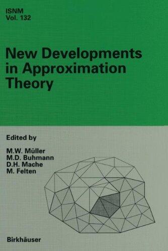 New Developments in Approximation Theory: 2nd International Dortmund Meeting (February 23-27, 1998)