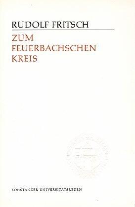 Zum Feuerbachschen Kreis (Konstanzer Universitätsreden ; 72)