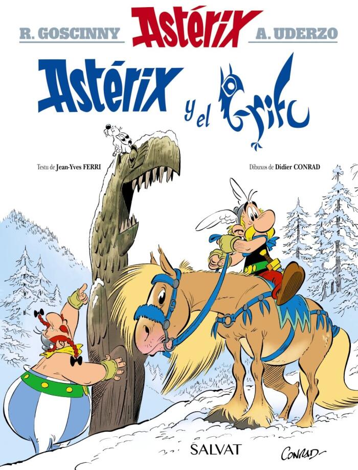 Astérix y el grifu: Asturiano