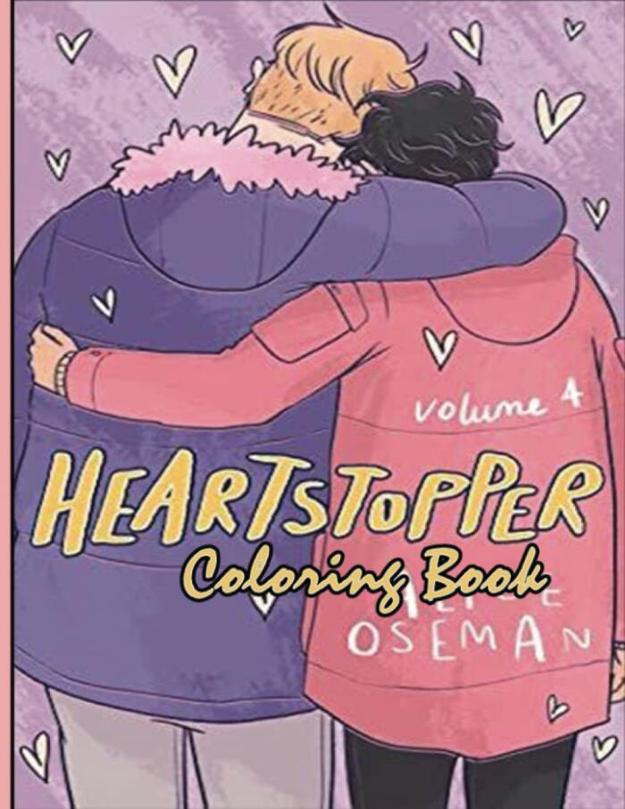 Hẻrtstoppẽr Coloring Book