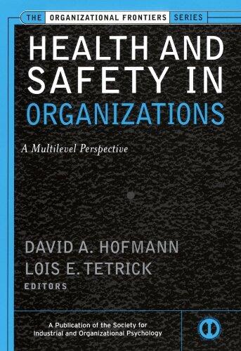 Health and Safety in Organizations: A Multilevel Perspective