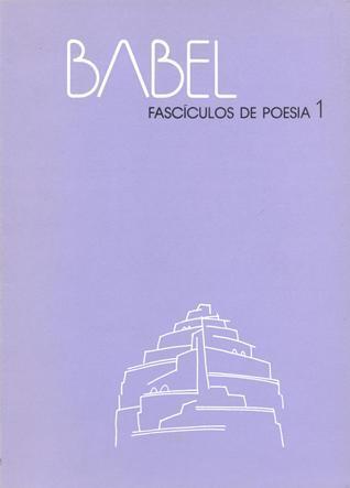 Babel - Fascículos de Poesia nº 1