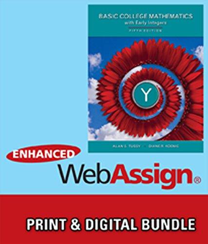 Bundle: Basic Mathematics for College Students with Early Integers (5th Edition)