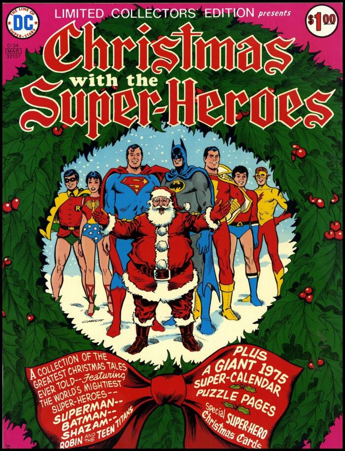 Limited Collectors' Edition C-34 Christmas with the Super-Heroes