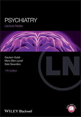 Lecture Notes: Psychiatry