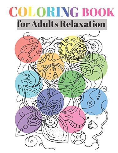 Coloring Book for Adults Relaxation: Magical World of Fantasy Doodles Coloring & Activity Book