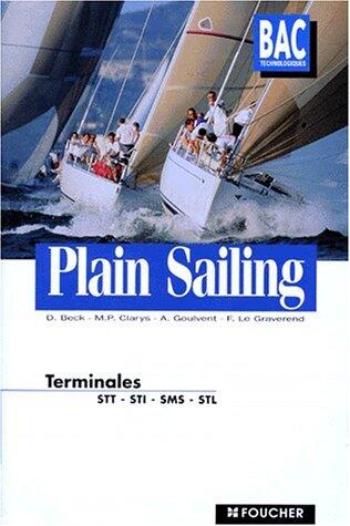 Plain sailing anglais, Terminale STT