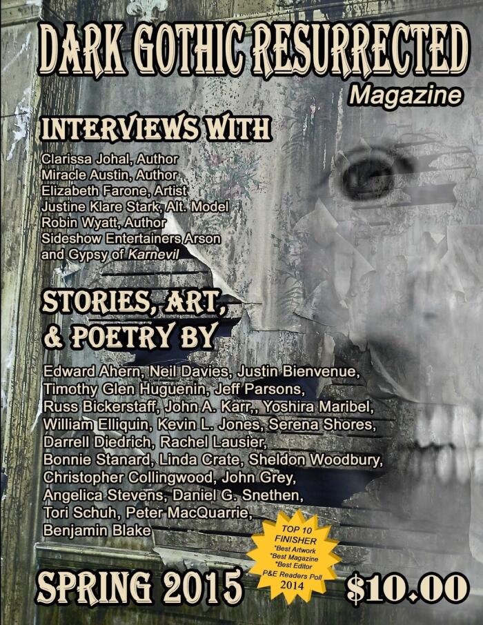 Dark Gothic Resurrected Magazine Spring 2015