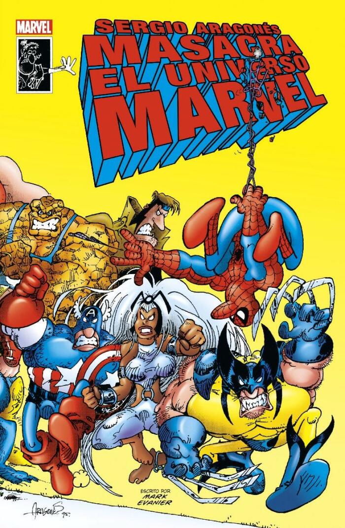 Sergio Aragonés Masacra ao Universo Marvel