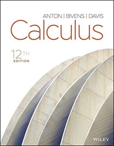 Calculus, 12th Edition