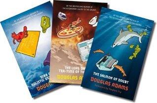Three book set, includes The Salmon of Doubt, Dirk Gently's Holistic Detective Agency, and The Long Dark Tea-Time of the Soul