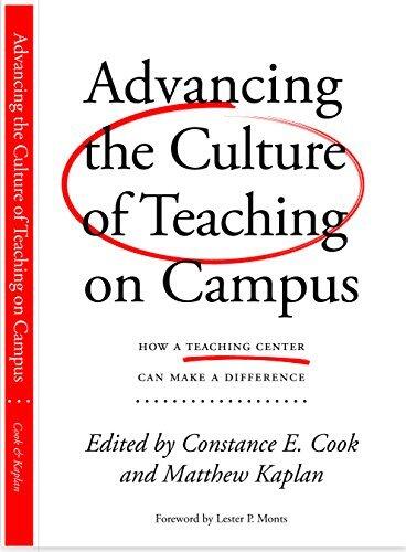 Advancing the Culture of Teaching on Campus: How a Teaching Center Can Make a Difference