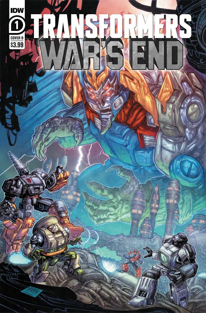 Transformers Wars End #1 CVR B Lawrence