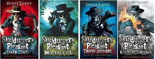 Skulduggery Pleasant: Dark Days, Mortal Coil, Death Bringer, & Kingdom of the Wicked 4, 5, 6, 7