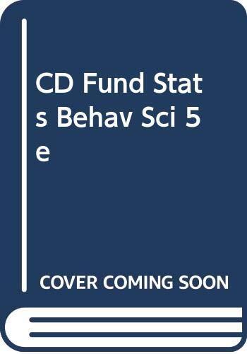 CD Fund Stats Behav Sci 5e