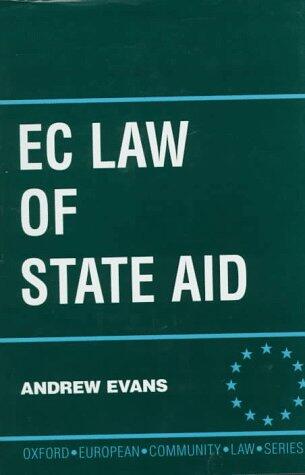 European Community Law of State Aid