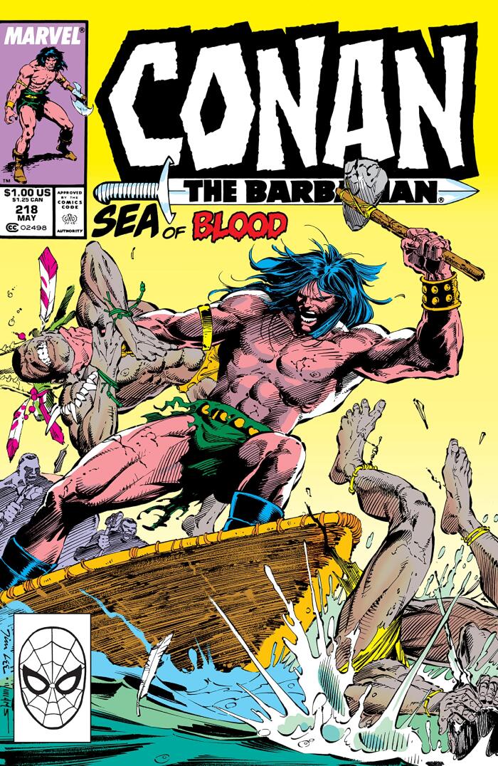 Conan The Barbarian (1970-1993) #218