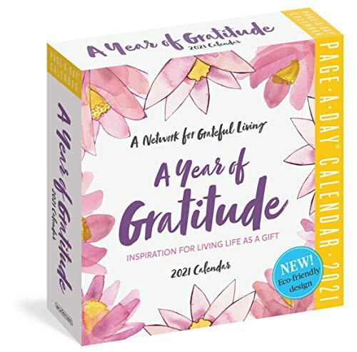 A Year of Gratitude Page-A-Day Calendar (2021)