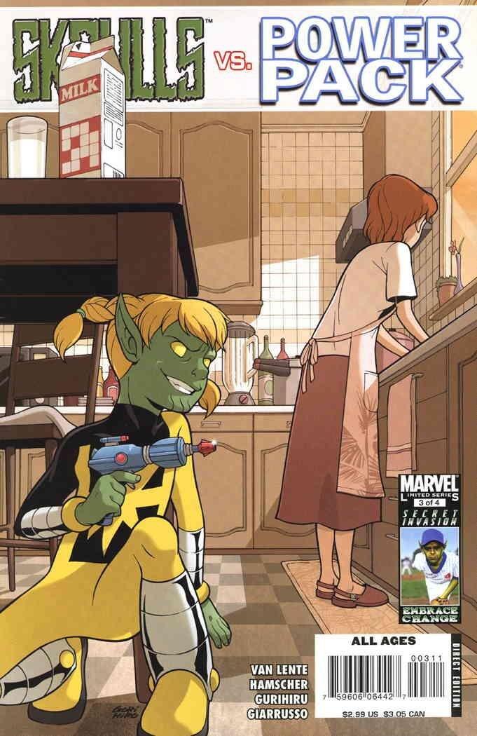 Skrulls Vs. Power Pack #3