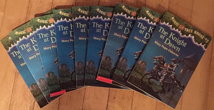 Magic Treehouse The Knight at Dawn Book #2 9 Copies Class Reading Group Set