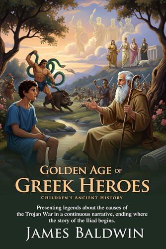 Golden Age of Greek Heroes: Odysseus's Youth and the Legends Before Troy: The True Prequel to The Iliad and The Odyssey - Fully Illustrated Edition with Author Biography