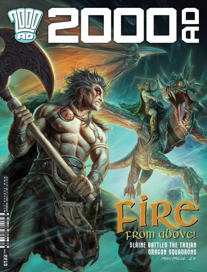 2000 AD Prog 2215 - Fire from Above!