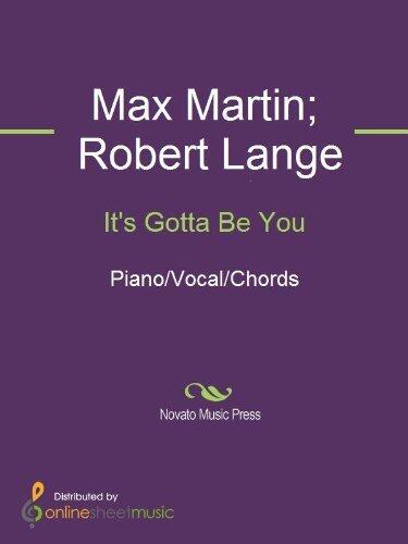 It's Gotta Be You Sheet Music