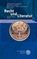 Recht und Literatur: Interdisziplinäre Bezüge