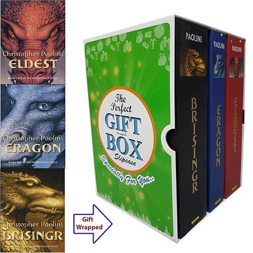 The Inheritance Cycle Series Collection 3 Books Bundle Gift Wrapped Slipcase Specially For You